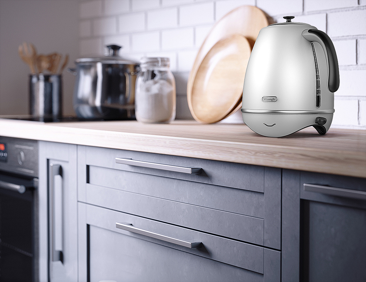 Hand drawn，kettle，line，Kitchen appliances，