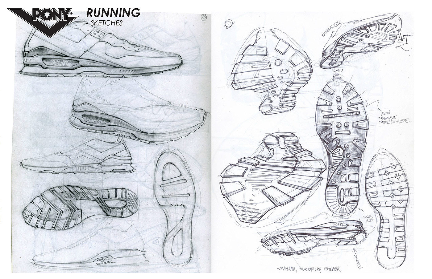 product design，motion，shoes，New York，