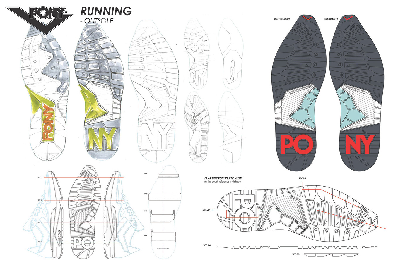 product design，motion，shoes，New York，