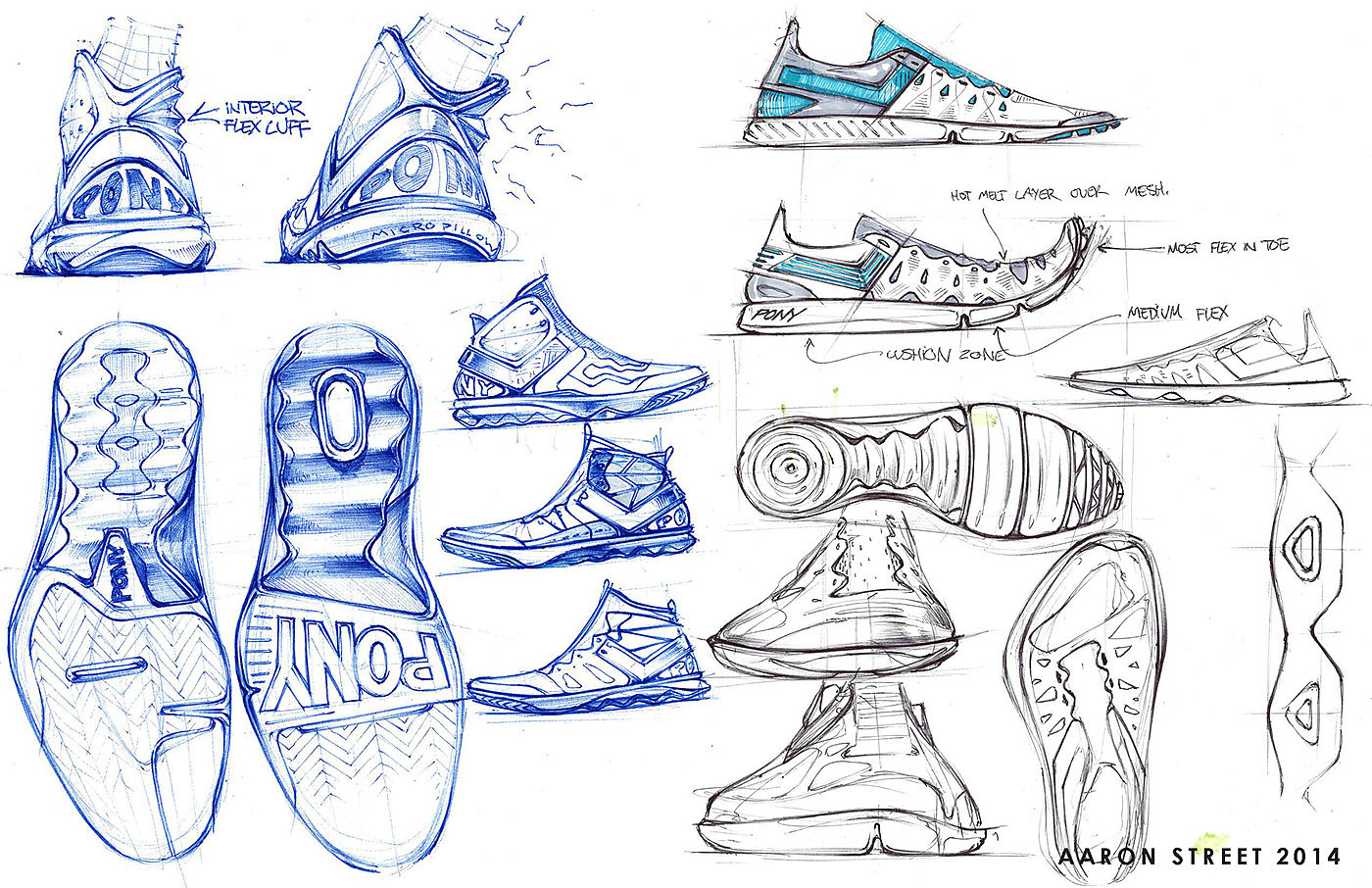 product design，motion，shoes，New York，