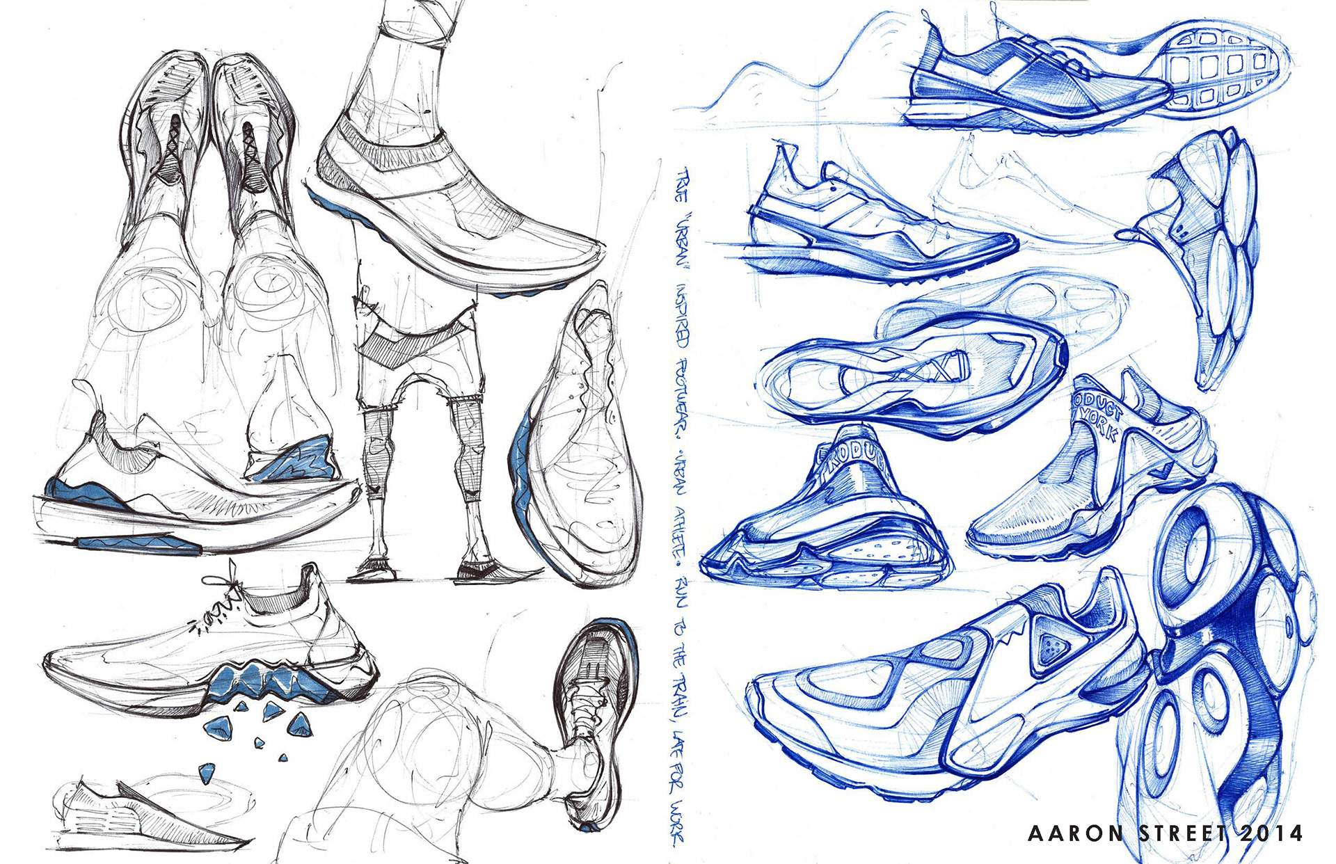 product design，motion，shoes，New York，