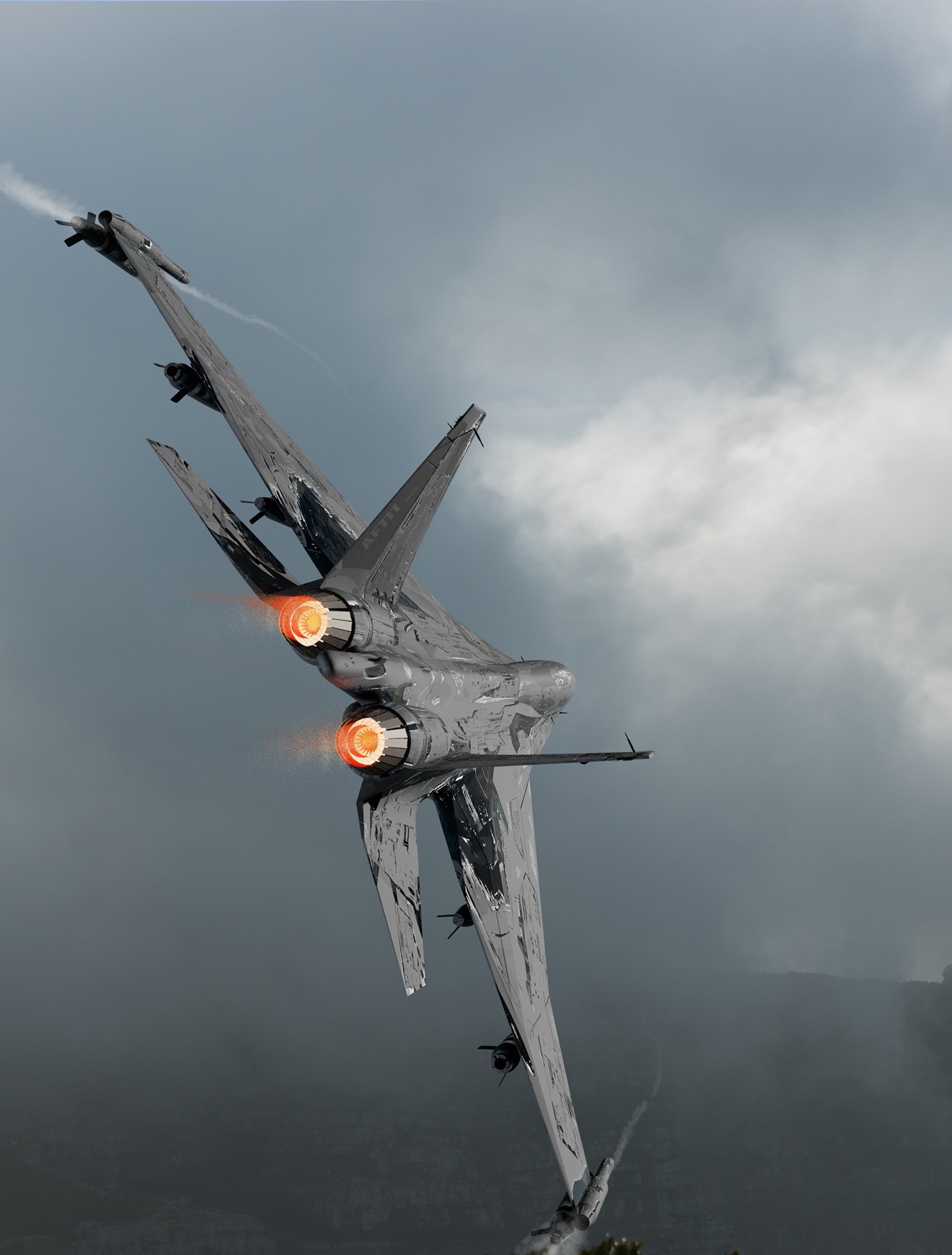 industrial design，fighter，Mechanics，