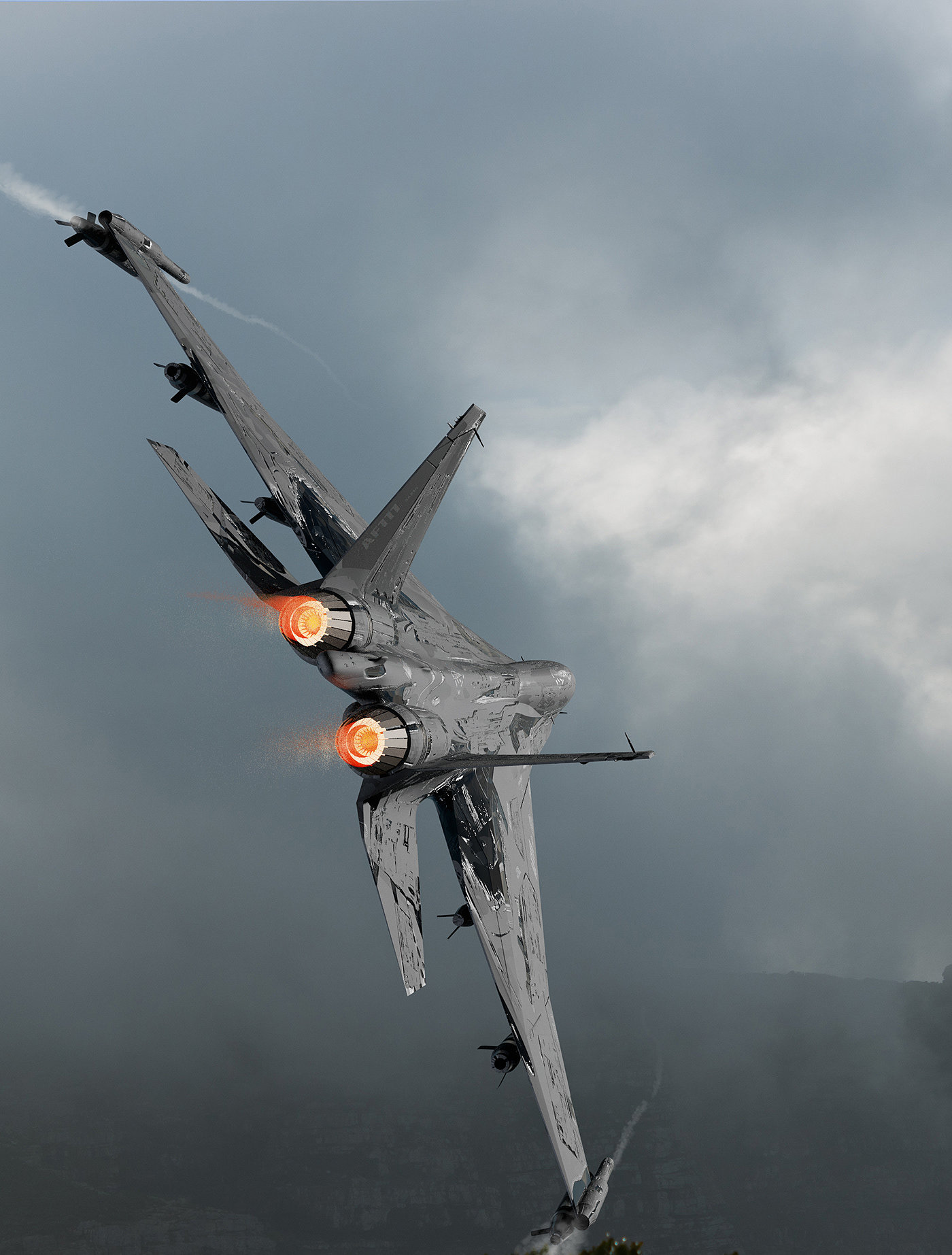 industrial design，fighter，Mechanics，