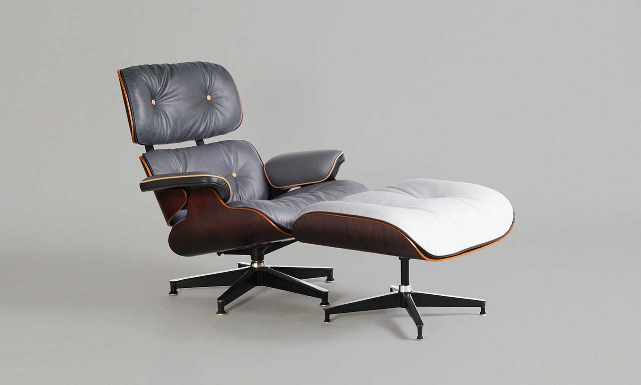 EAMES，Leisure chair，Rosewood，
