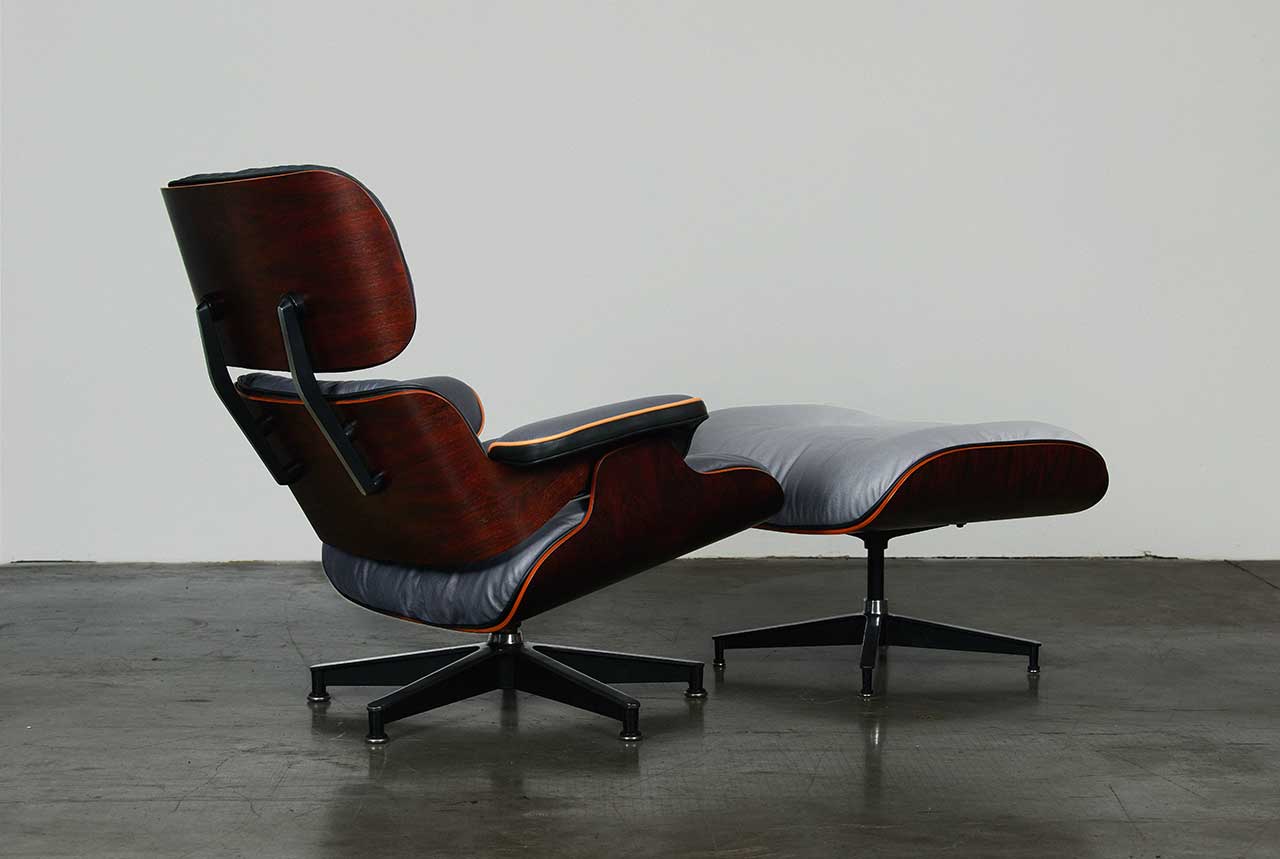 EAMES，Leisure chair，Rosewood，
