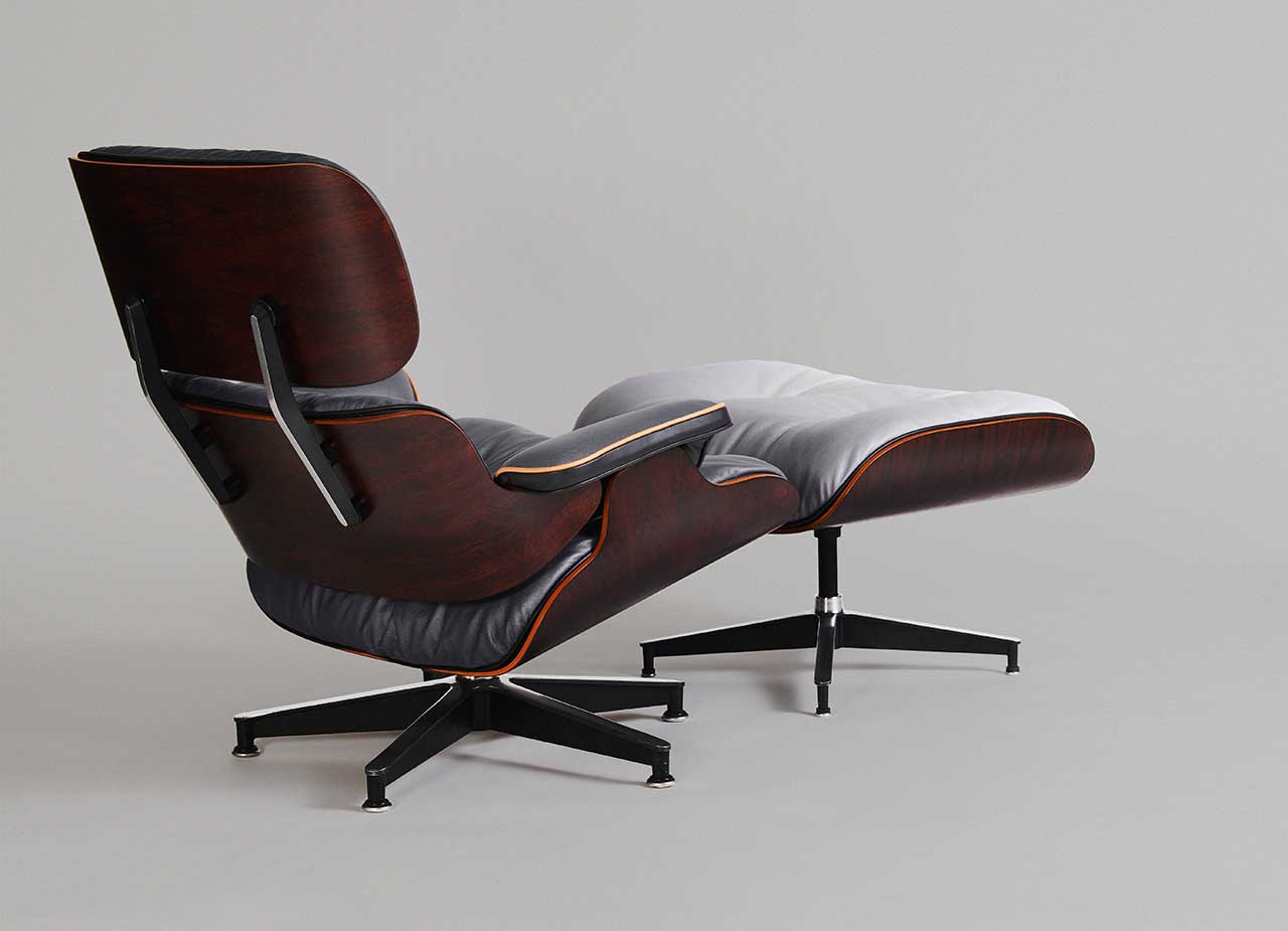 EAMES，Leisure chair，Rosewood，