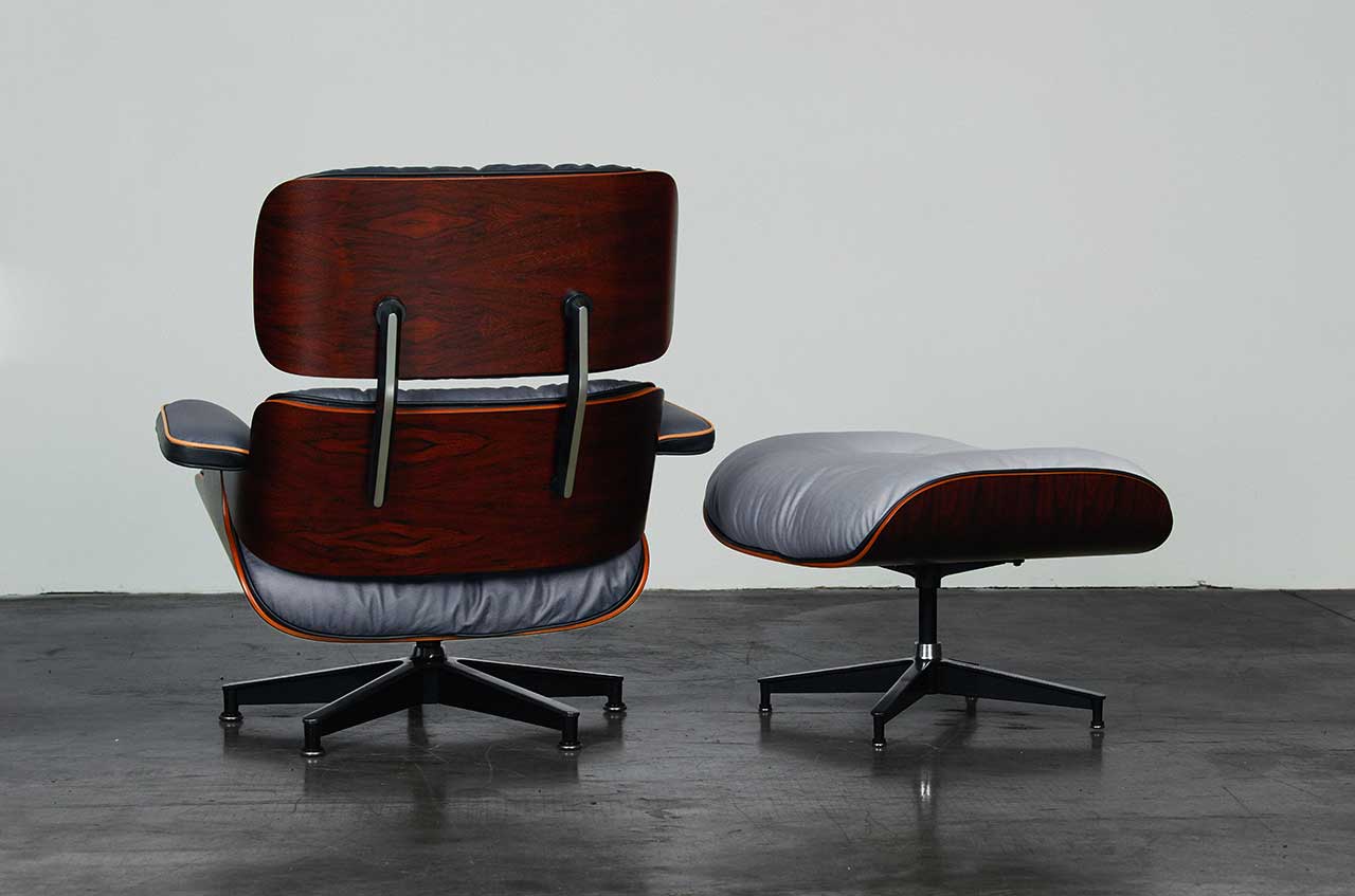 EAMES，Leisure chair，Rosewood，