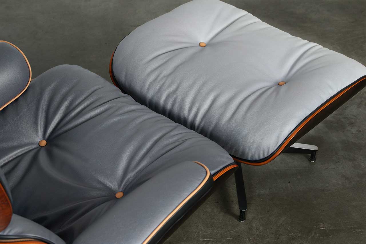 EAMES，Leisure chair，Rosewood，