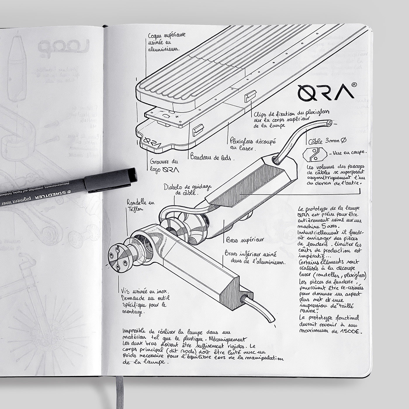 Adjustable，Performance table lamp，Ora，