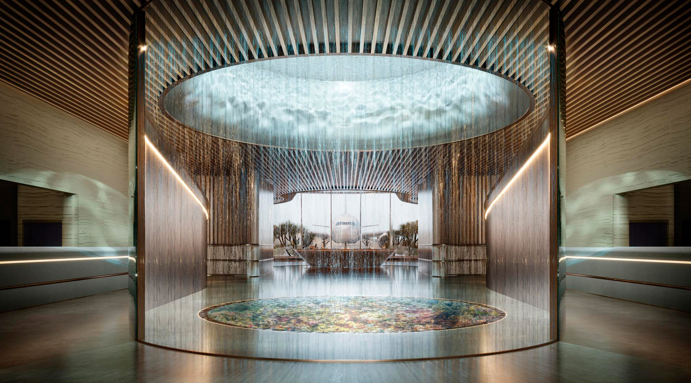 Saudi Arabia，Desert landscape，Red Sea International Airport，