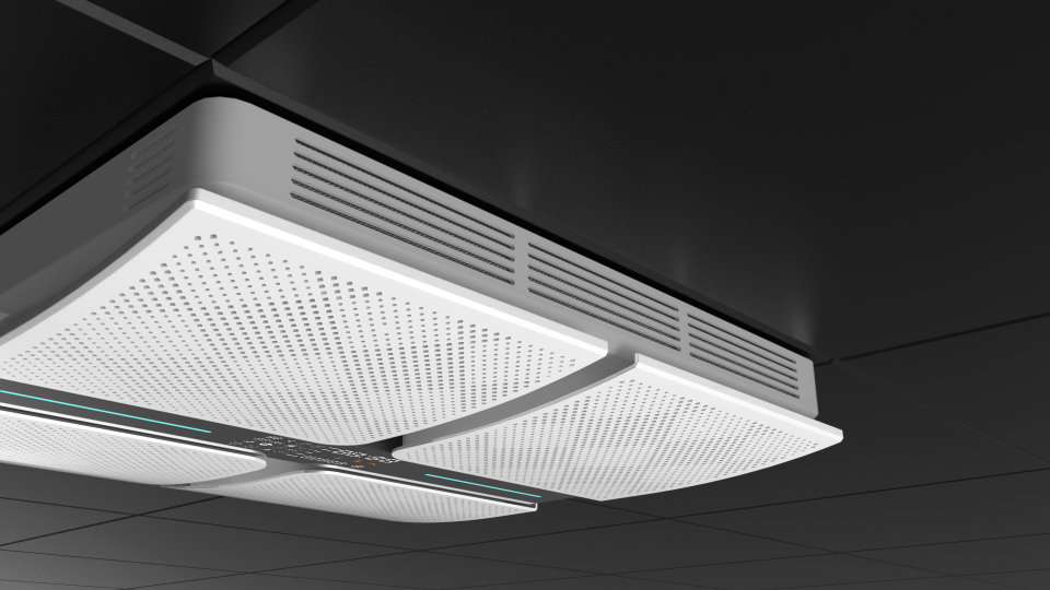 Air disinfection，Embedded，disinfect，medical care，