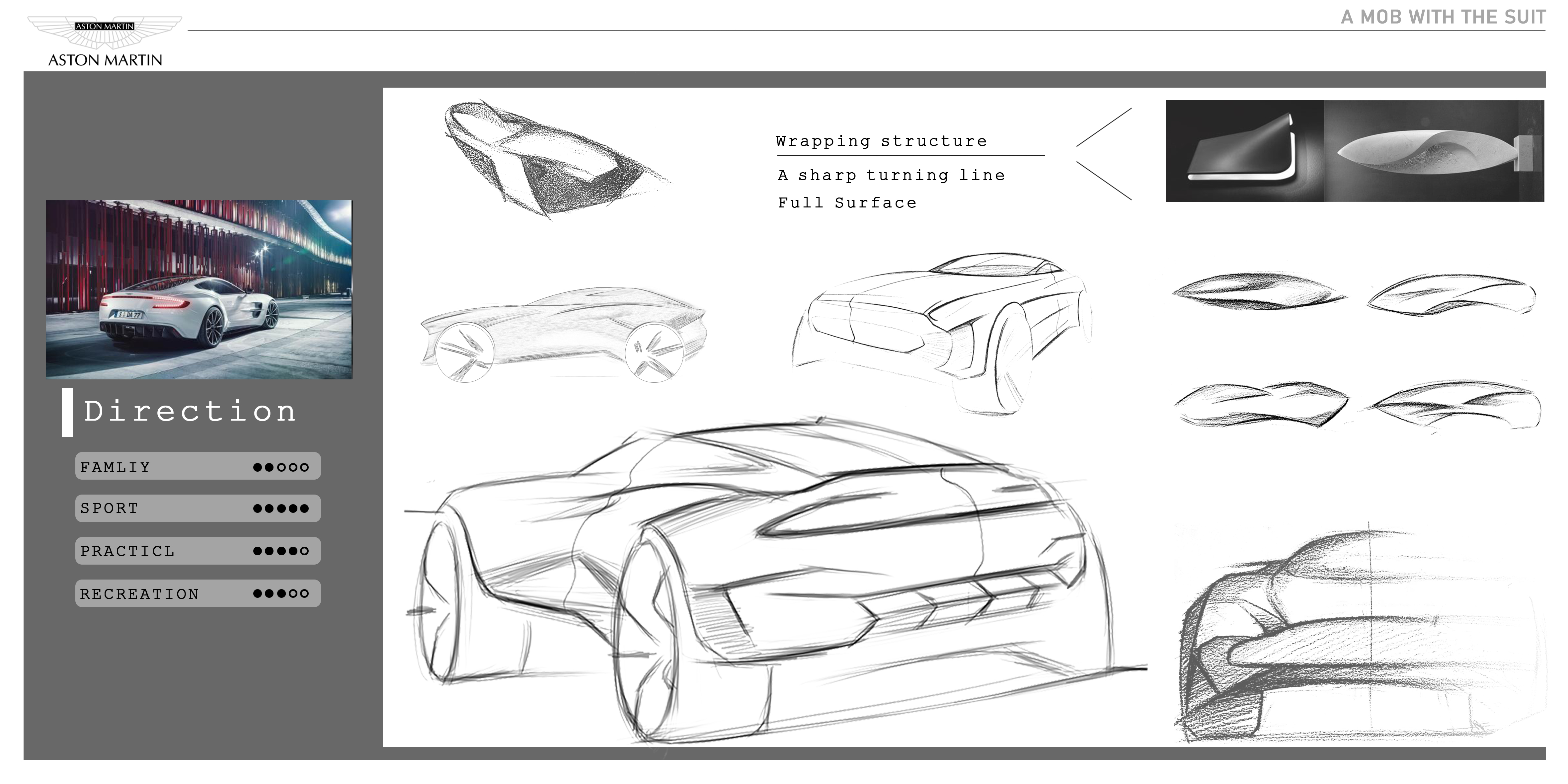 Vehicle design, product design，