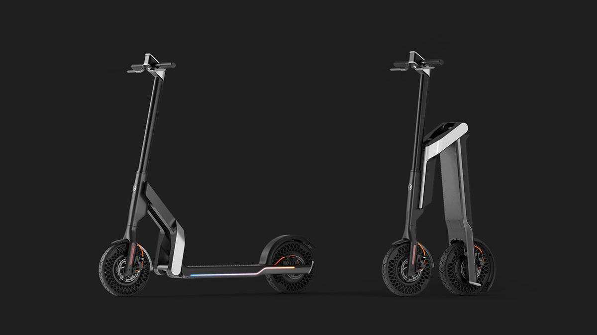 Hankook，Foldable，Electric scooter，