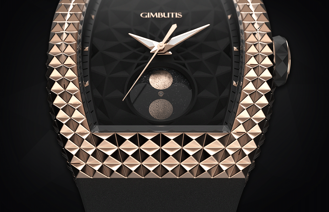 腕表，手表，GIMBUTIS，工业设计，