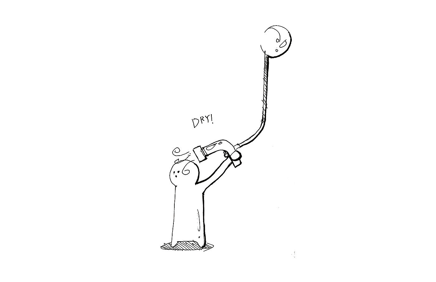hair drier，Cylindrical design，Shooting，