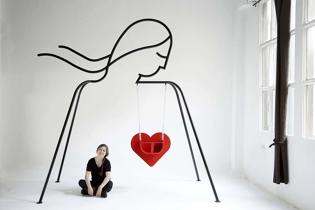 swing，swing，Dynamic sculpture，