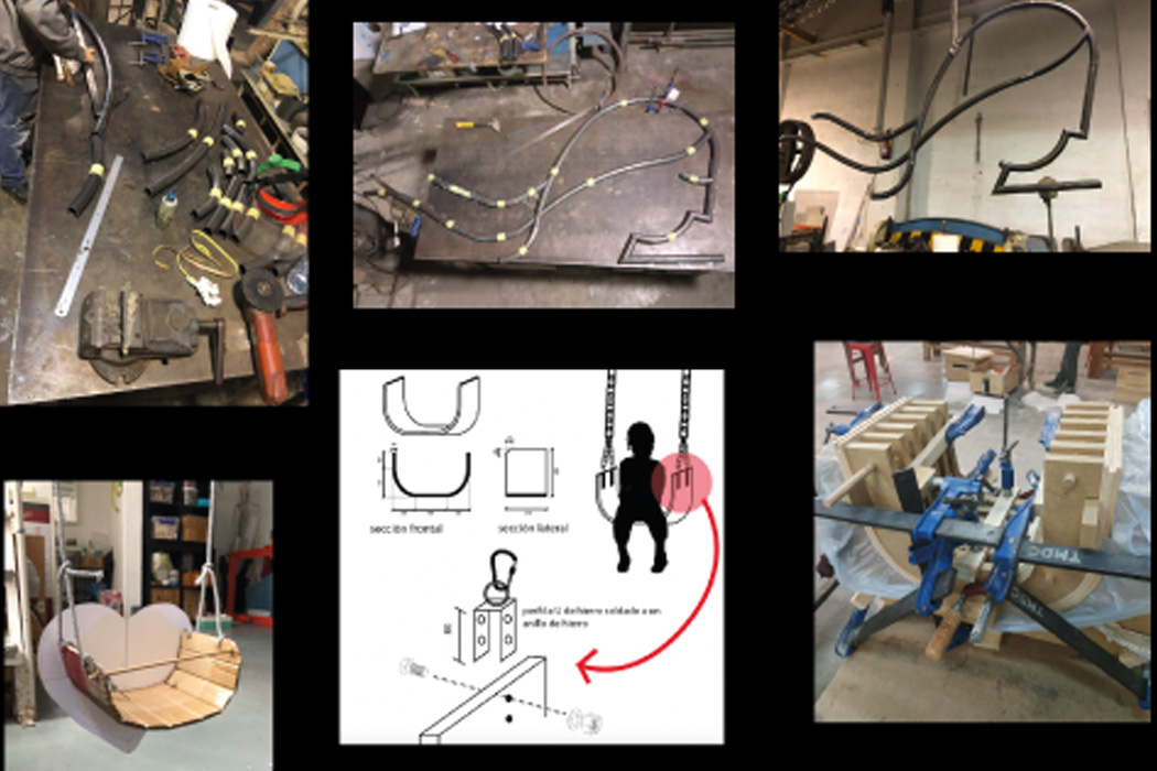 swing，swing，Dynamic sculpture，