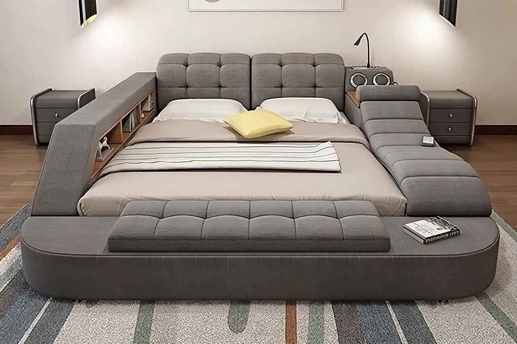 Bed，furniture，industrial design，Creative furniture，
