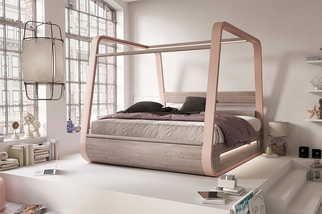 Bed，furniture，industrial design，Creative furniture，
