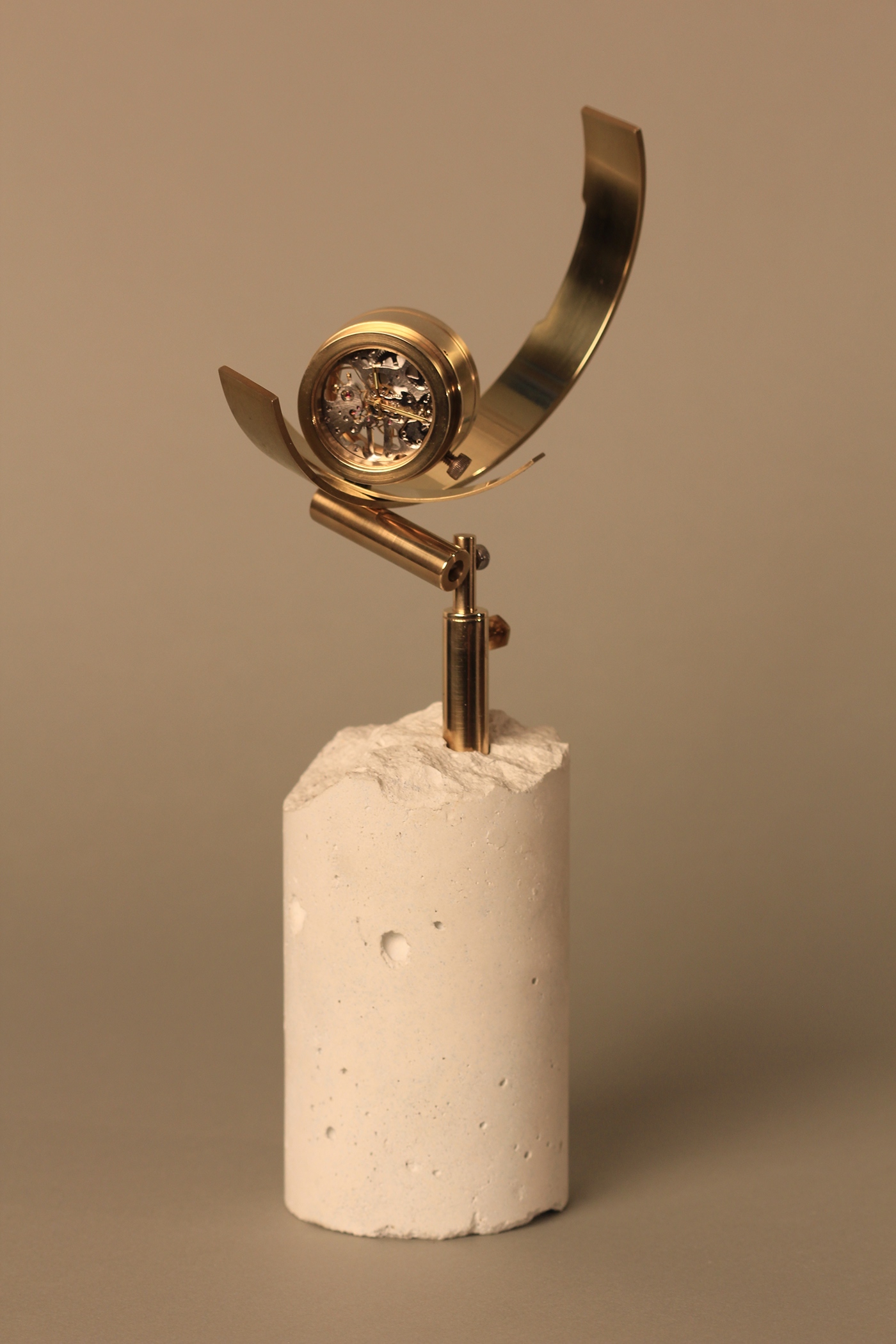 modelling，clock，brass，cement，