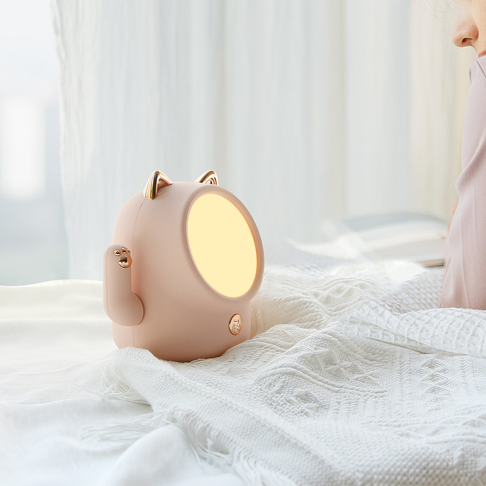 Night lights，Waving cat，