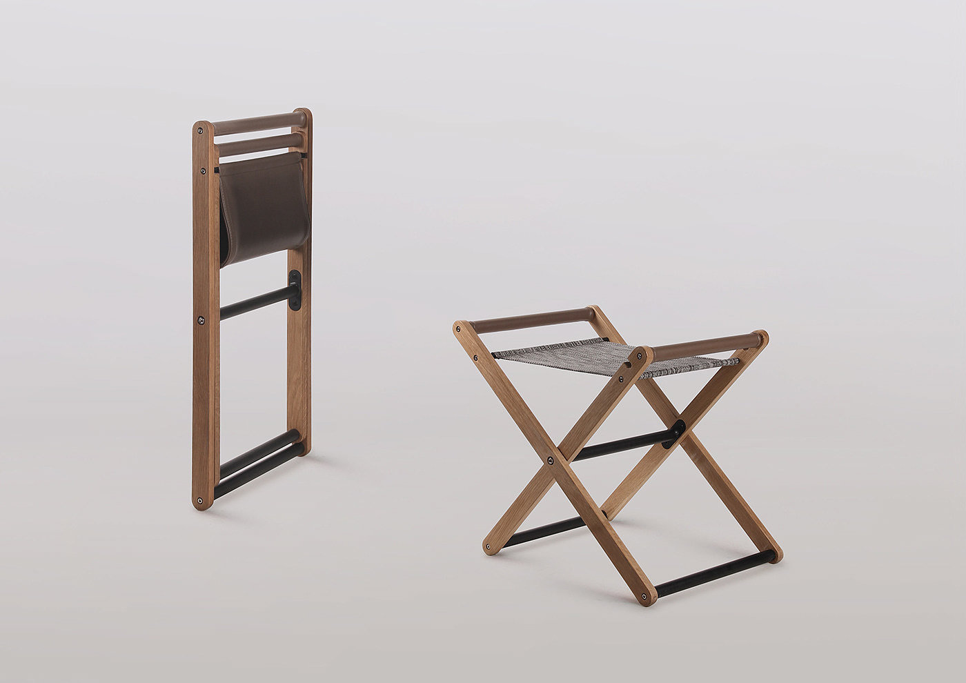 Muse，Muse chair，Deployable stool，