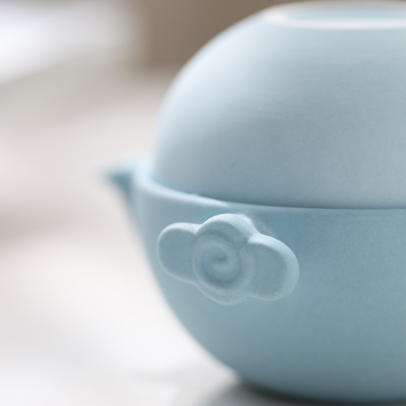 Ceramic tea set，Travel tea set，Jingdezhen ceramics，Express cup，Cultural and creative products，Mid autumn festival gifts，
