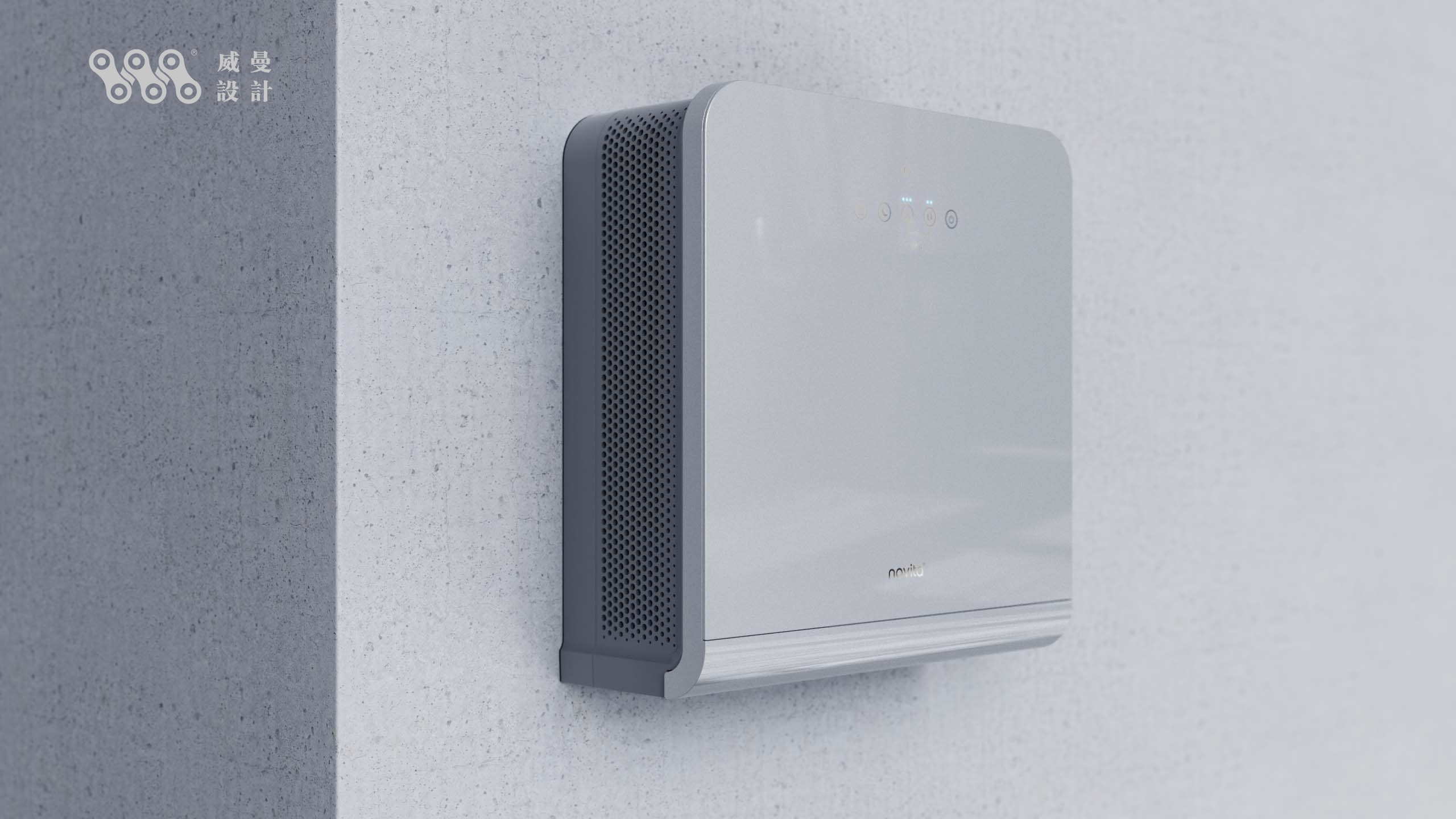 Household appliances，Appearance design，Fresh air fan，