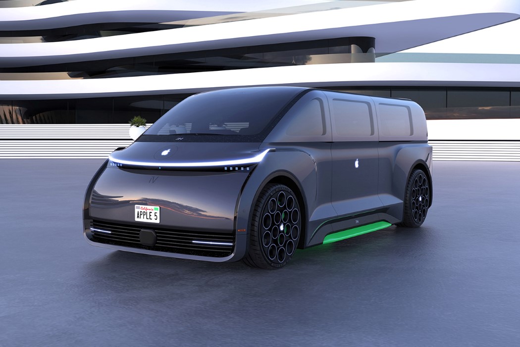 Apple Car，Concept Car，Autopilot sensor，