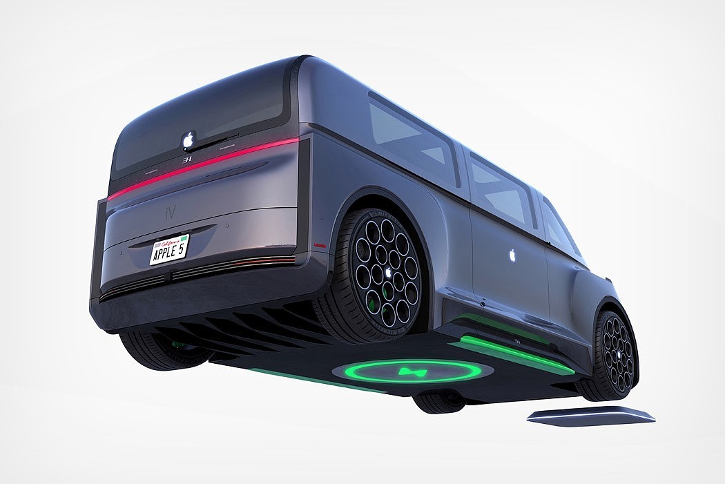 Apple Car，概念车，自动驾驶传感器，