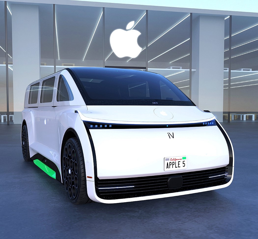 Apple Car，概念车，自动驾驶传感器，