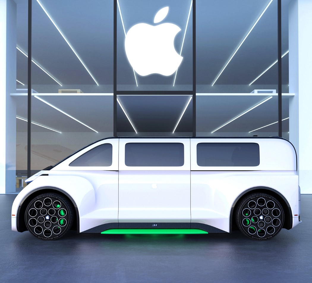 Apple Car，Concept Car，Autopilot sensor，