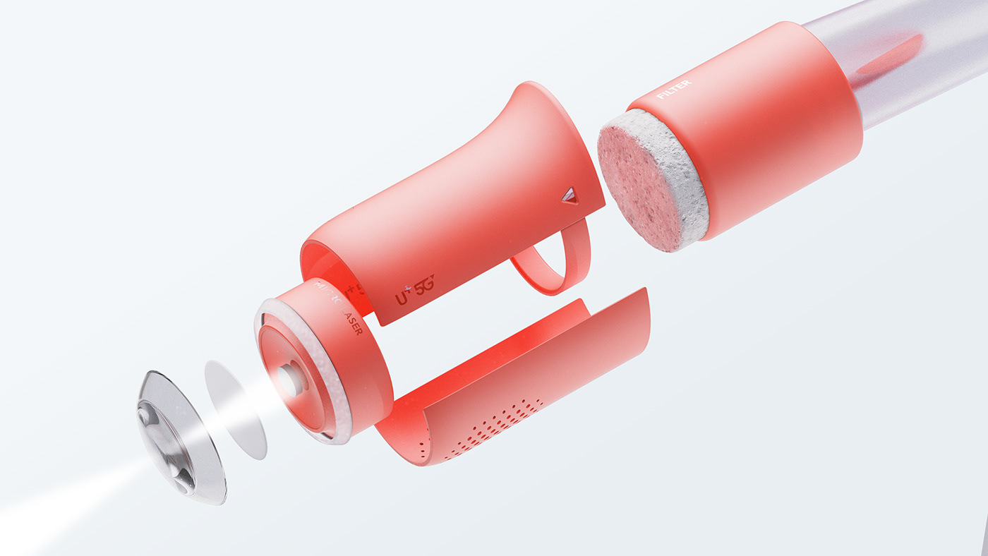 product design，Fire mask，Navigation，5G，