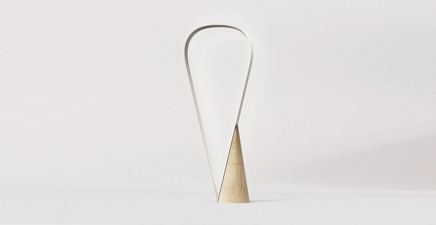 Desk lamp，product design，Simplicity，the milk of human kindness，