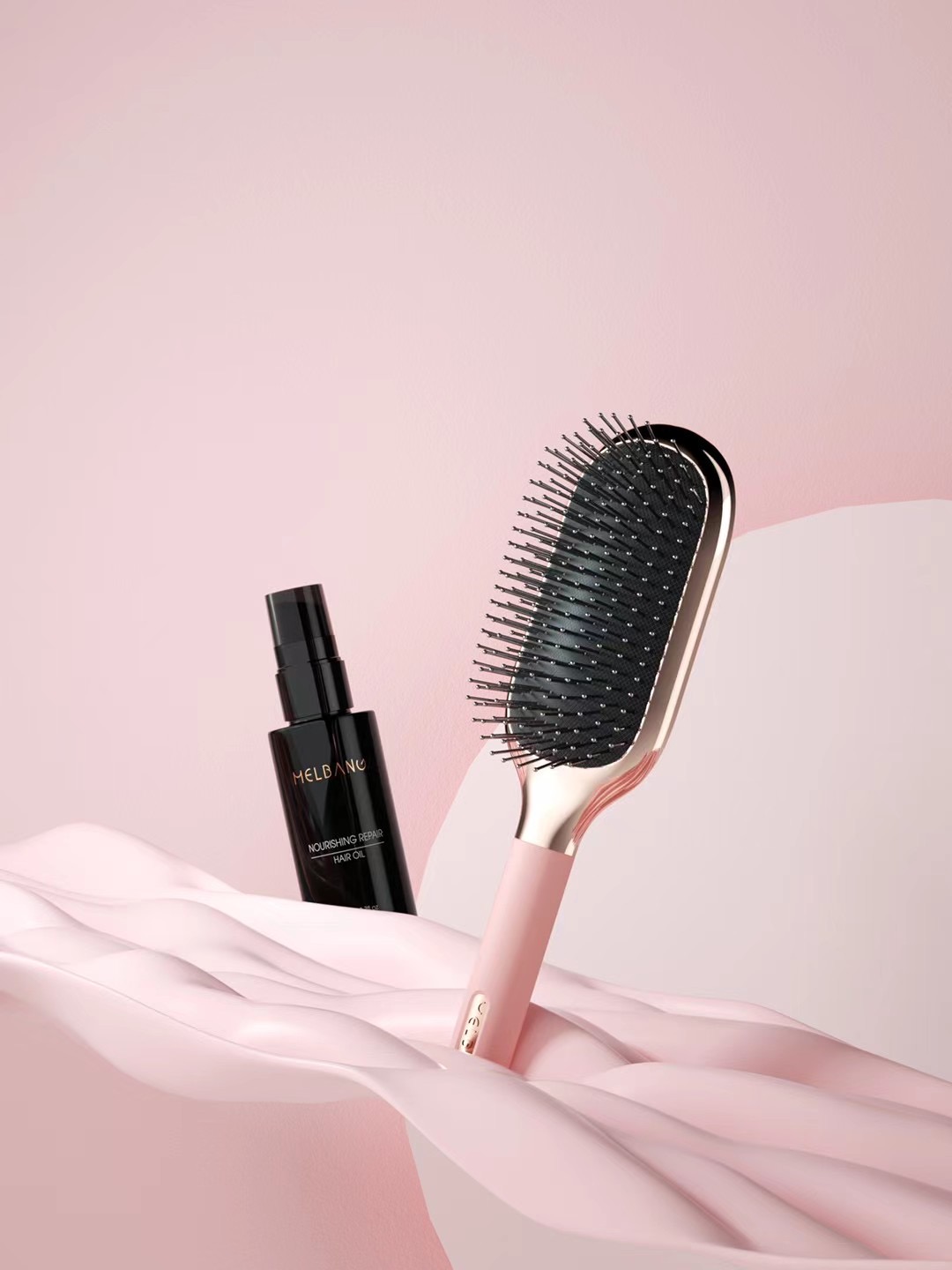 Antistatic air cushion comb，Air bag comb，