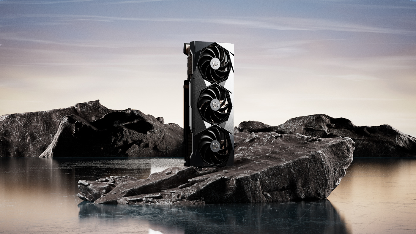 Graphics card，MSI，black，