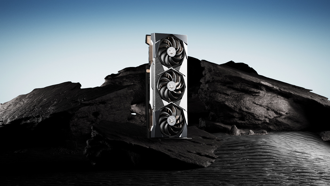 Graphics card，MSI，black，