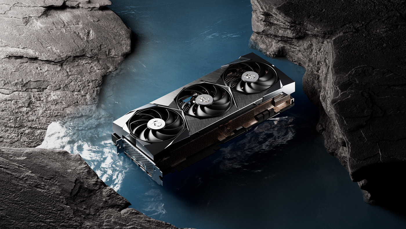 Graphics card，MSI，black，