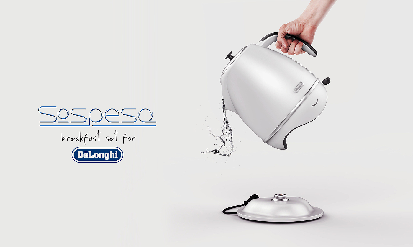kettle，Hand drawn，suspension，