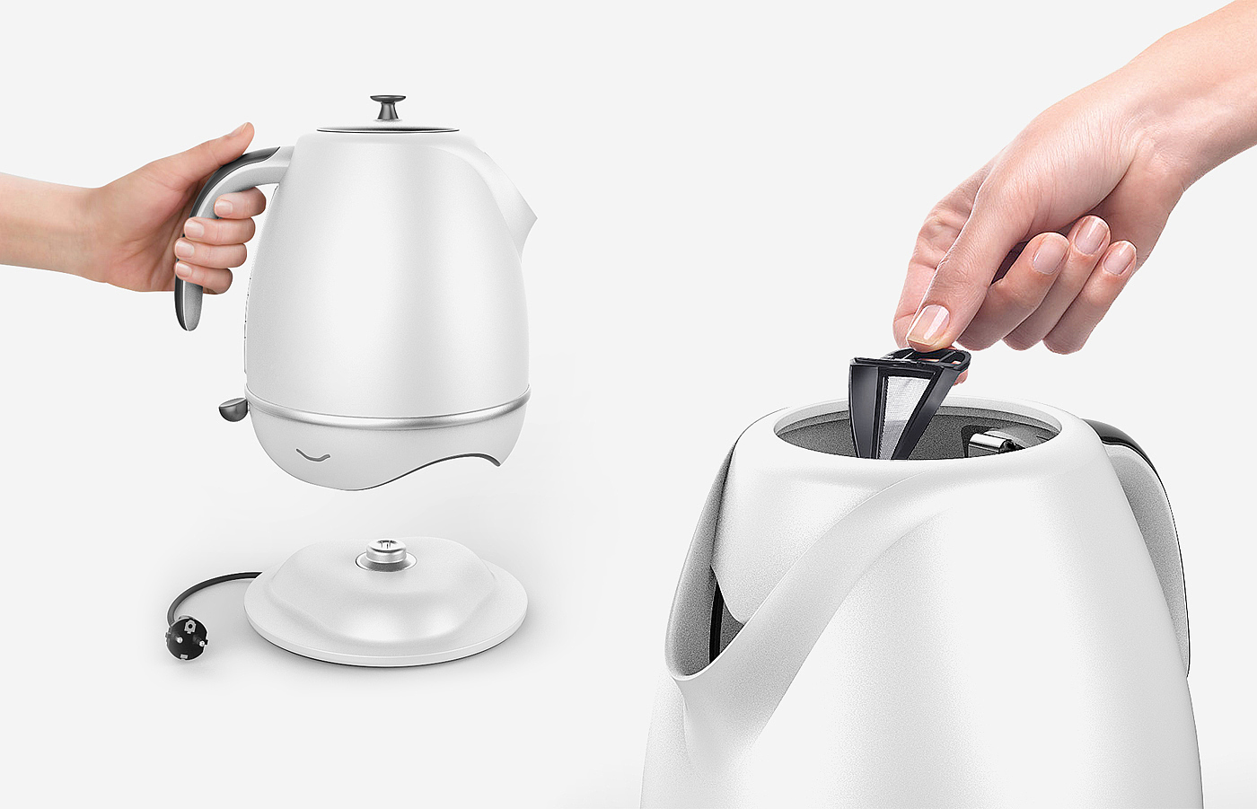 kettle，Hand drawn，suspension，