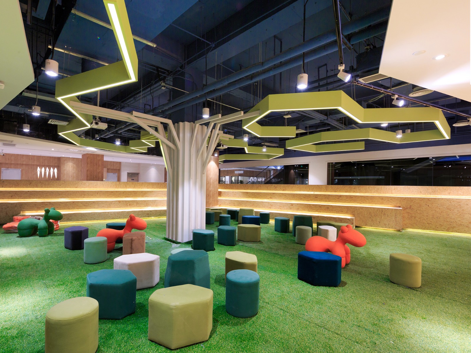 2017 successful design competition，Beijing Qingshi Construction Consulting Co., Ltd，cooperate in handling official business，space，