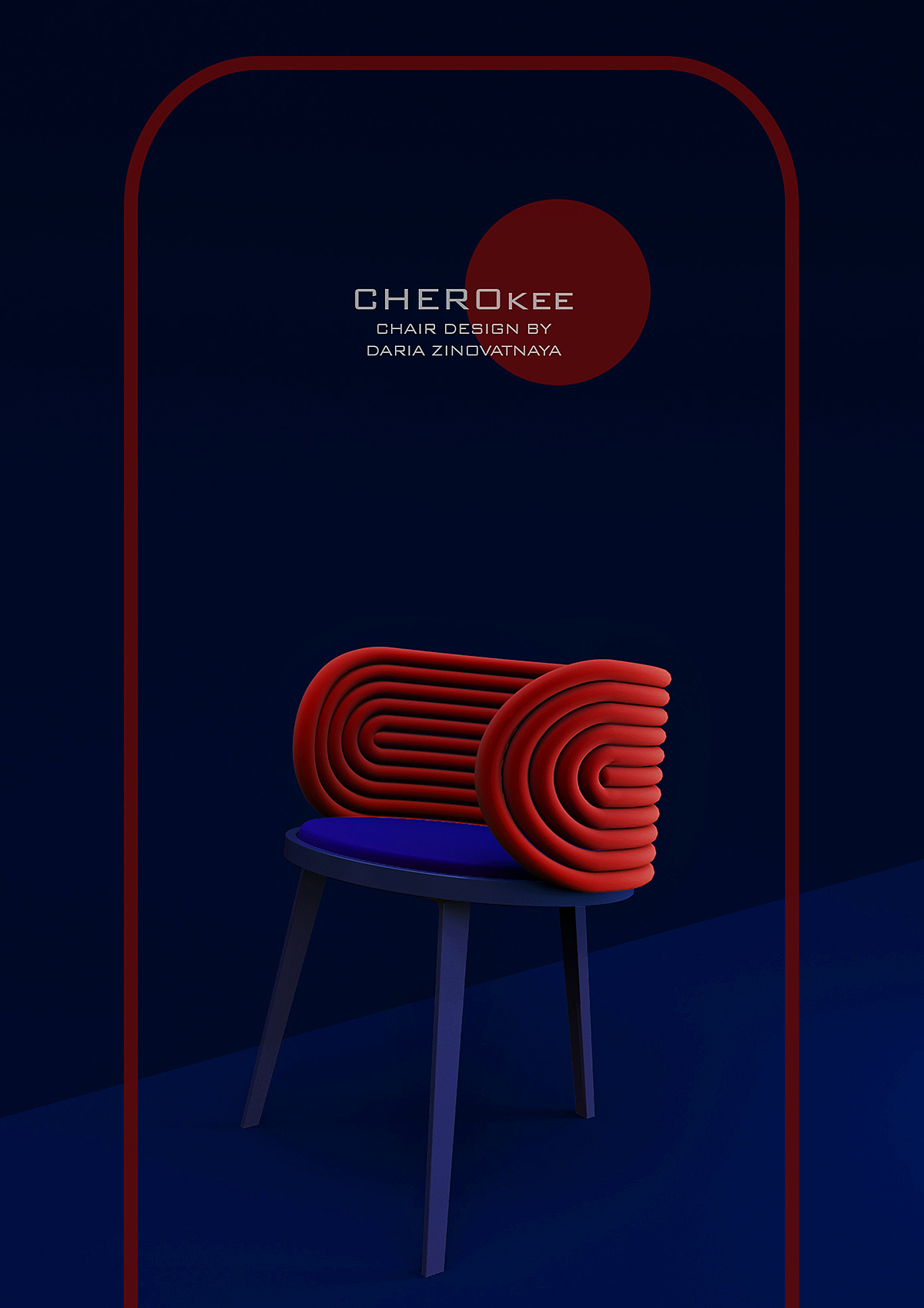 2017 red dot，CHEROKEE，chair，originality，furniture，