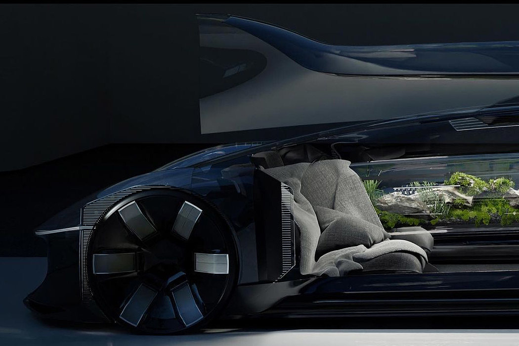 industrial design，Appearance design，Car garden，natural，conceptual design，