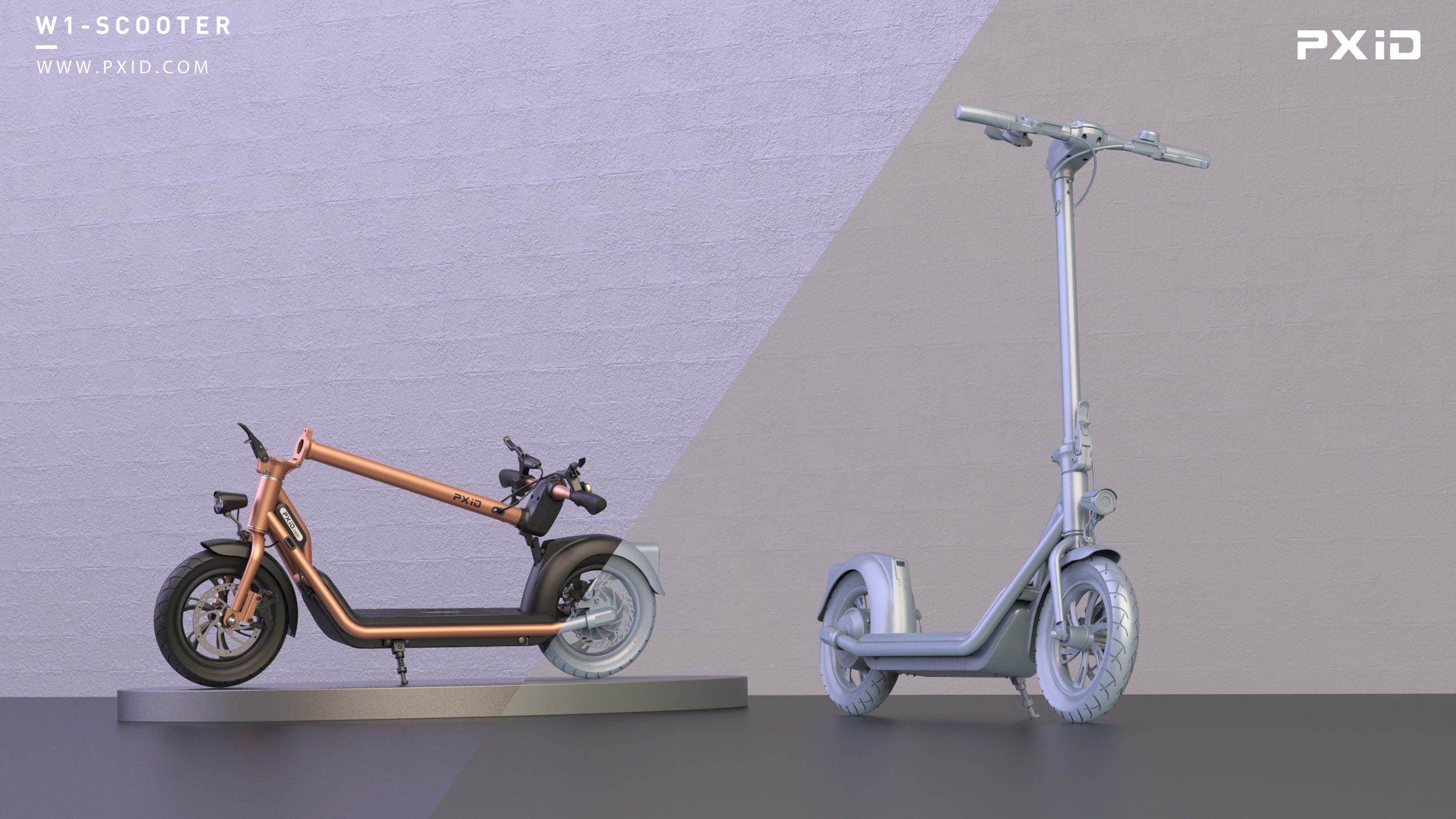 Design of electric scooter，Electric bicycle design，product design，Appearance design，Structural design，industrial design，Scooter design，Bicycle design，
