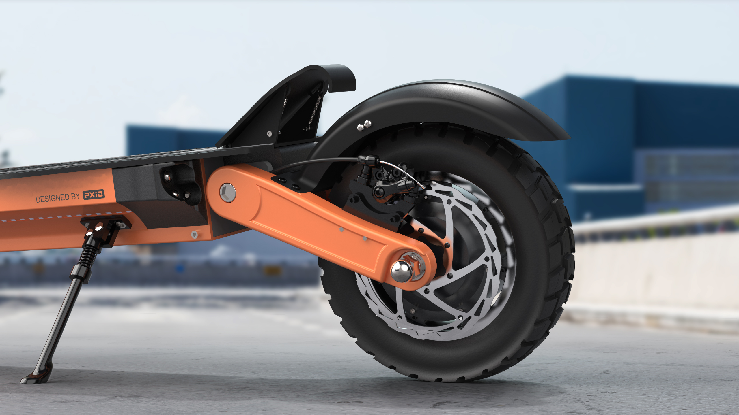 Design of electric scooter，Scooter design，industrial design，Vehicle design，Product appearance design，Product structure design，