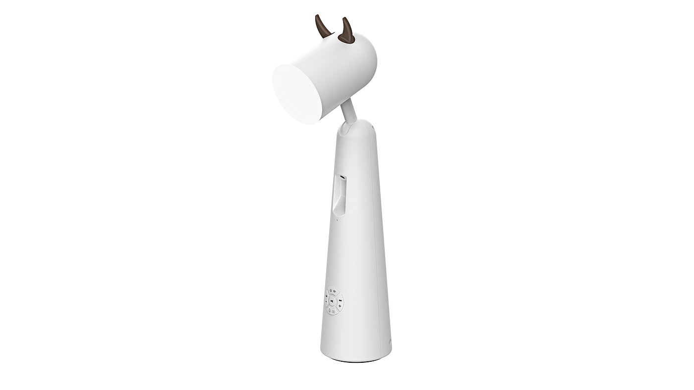 lamp，Desk lamp，Cartoon，original，intelligence，sound，Home Furnishing，