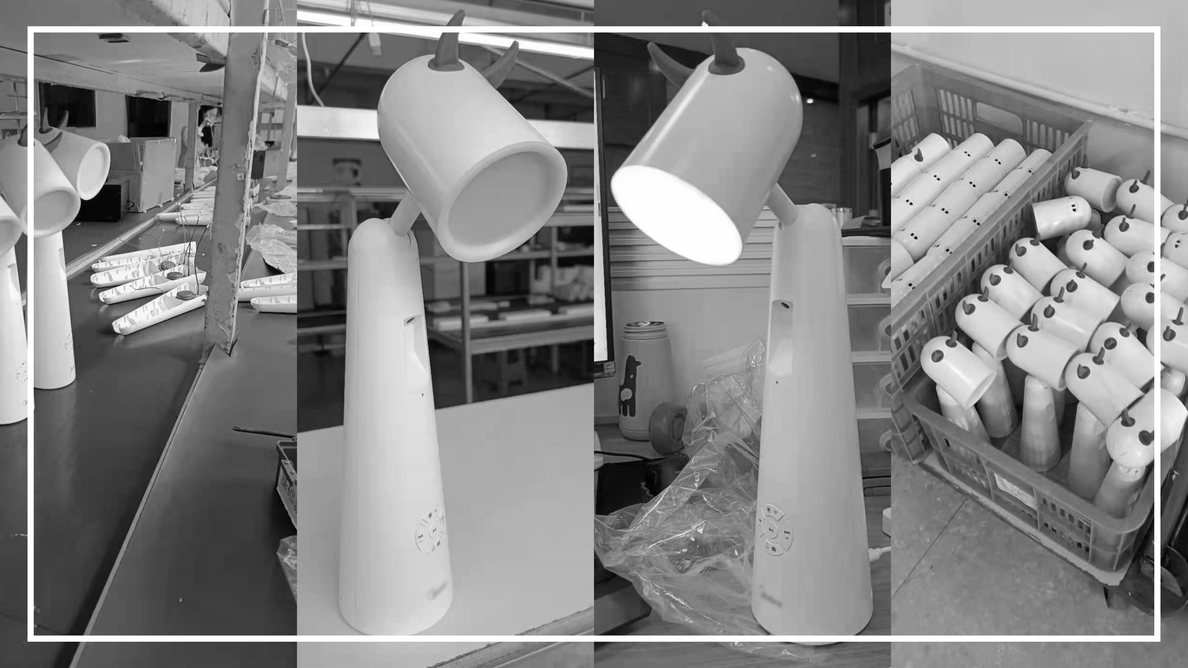 lamp，Desk lamp，Cartoon，original，intelligence，sound，Home Furnishing，