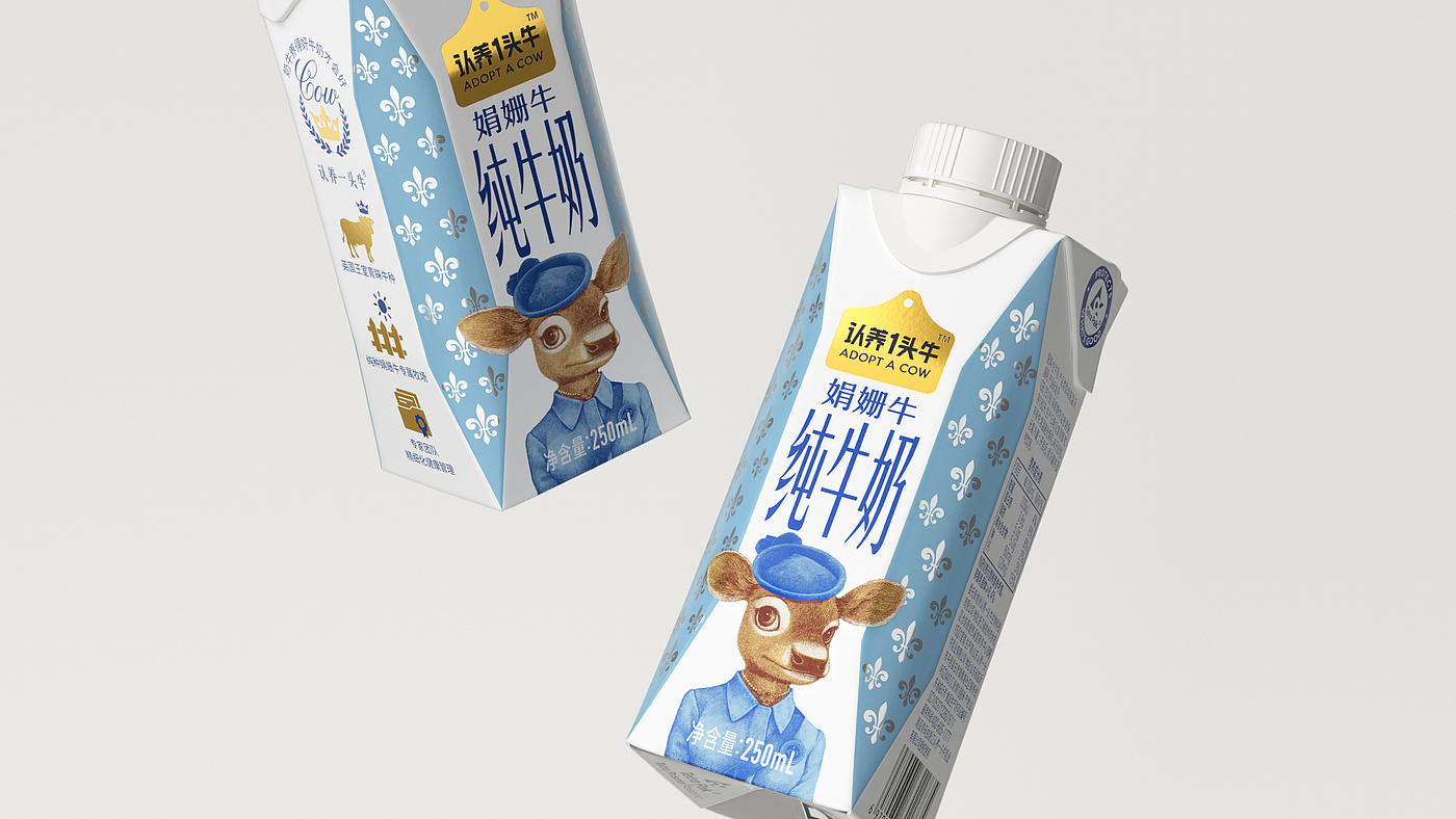 packing design，food，milk，