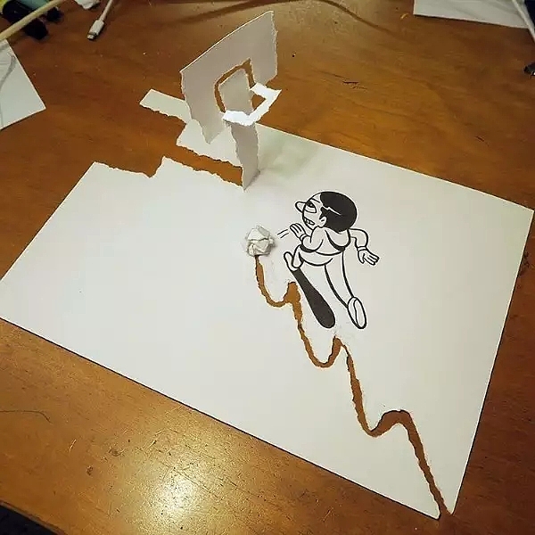 Art，Tear paper，originality，Design，