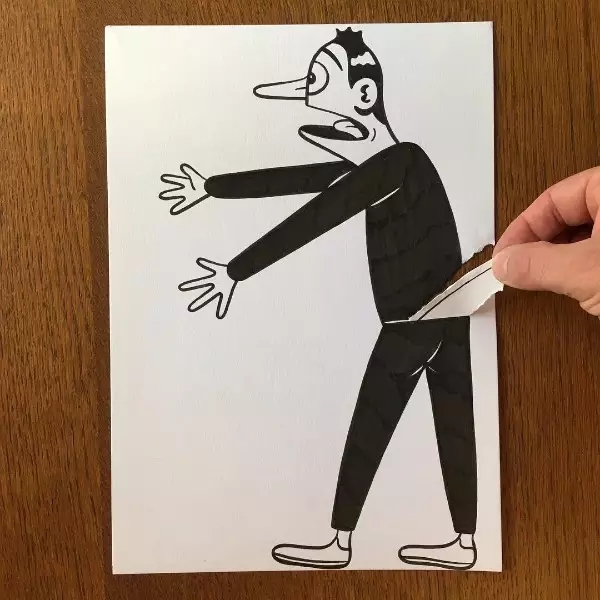 Art，Tear paper，originality，Design，